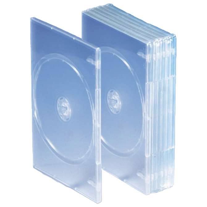 000021320 Kutija za 1 DVD slim prozirna - Slika 1
