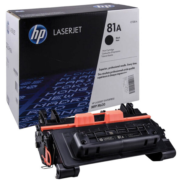 Toner HP.CF281A,LJ MFP M630 original crni