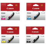 Ink Jet Canon CLI-571C original plavi