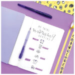 Olovka tehnička 0,5 mm Super grip neon Pilot H-185N-V ljubičasta - Slika 2