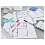 Olovka kemijska Acroball Metal Pilot BPAB-25F-L plava - Slika 2