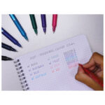 Roler gel 0,5 mm Frixion ball clicker piši-briši Pilot BLRT-FR5-L plavi - Slika 3