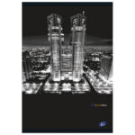 Teka meki uvez A4 crte 40+2L Cities by night Elisa sortirani motivi - Slika 2