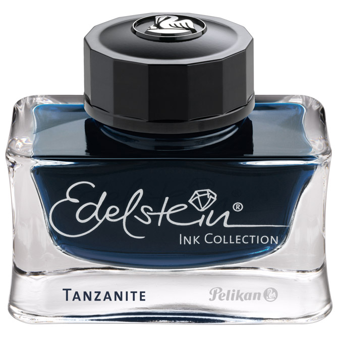 000023221 Tinta za nalivpero bočica 50ml Edelstein Pelikan 339226 tanzanit - Slika 1