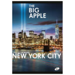 Teka meki uvez A4 karo 40+2L Cities of The World Elisa sortirani motivi - Slika 6