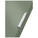 Fascikl klapa s gumicom pp A4 Style Leitz 39770053 metalik zeleni - Slika 3