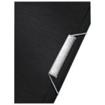 Fascikl klapa s gumicom pp A4 Style Leitz 39770094 crni - Slika 3