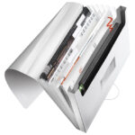 Mapa za kućni budžet  6 pregrada s gumicom pp Style Leitz 39570004 bijela!! - Slika 2