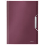 Mapa za kućni budžet  6 pregrada s gumicom pp Style Leitz 39570028 bordo!!