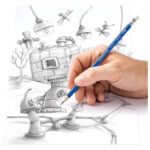 Olovka grafitna HB Norica s gumicom Staedtler 132 46-HB - Slika 2