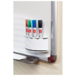 Držač markera za bijelu ploču magnetni Nobo 8018500 bijeli - Slika 2