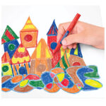 Boje voštane  8boja kartonska kutija Noris club Staedtler 220 NC8!! - Slika 2