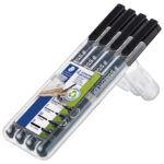 Marker OHP permanentni pk4 Lumocolor Staedtler 31-9WP4GS crni - Slika 2