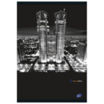 Teka meki uvez A4 čista 40+2L Cities by night Elisa sortirani motivi - Slika 2