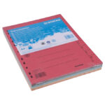 Pregrada kartonska A4 250g pk100 Donau 8610001S-99 sortirano