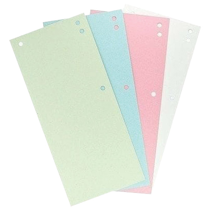 000024493 Pregrada kartonska 23,5x10,5 cm pk100 Donau 8620100S-99 sortirano - Slika 1