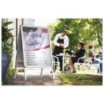 Ploča oglasna "A" samostojeća 59,4x42 cm Nobo 1902207 - Slika 2