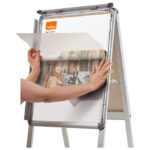 Ploča oglasna "A" samostojeća 84,1x59,4 cm Nobo 1902206 - Slika 5