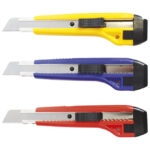 Skalpel nož 18 mm metalna vodilica Fornax DT-902 sortirano blister