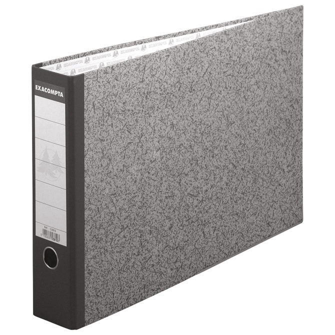 000024707 Registrator A3 široki samostojeći Exacompta 53810E sivi - Slika 1