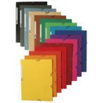 Fascikl klapa s gumicom chartreuse A4 Exacompta 55504E narančasti - Slika 2