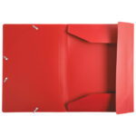 Fascikl klapa s gumicom pp A4 Exacompta 55905E crveni - Slika 2