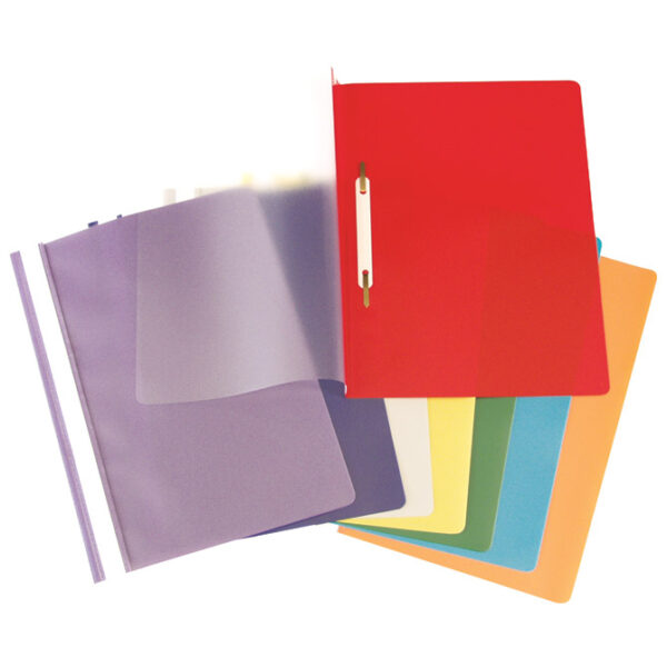 Fascikl mehanika euro pp A4 NOKI žuti