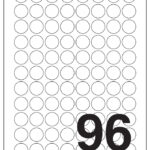 Etikete ILK fi-20 mm pk100L Fornax F-02