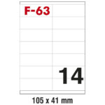 Etikete ILK 105x41 mm pk100L Fornax F-63