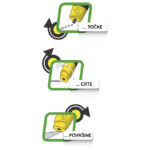 Ljepilo univerzalno   35ml bez otapala Twist&Glue Renature UHU.46340 zeleno - Slika 3