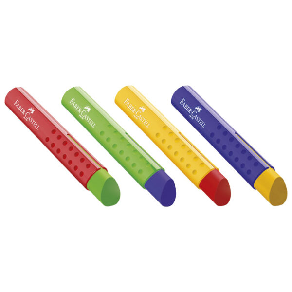 Gumica plastična Tri Faber-Castell 182334 sortirano!!