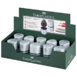 Šiljilo pvc s pvc kutijom 3rupe Grip 2001 Trio Faber-Castell 183800 srebrno - Slika 5