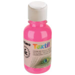 Boja tempera za tekstil 125ml Primo 410TXF125370 fluorescentno roza