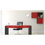 Sat zidni fi-28,5 cm Aria Unilux metal 400094280 sivi - Slika 2