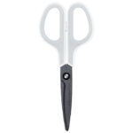 Škare uredske 17,5 cm premazane fluorom Fitcut Curve SC-175SF Plus.35056 bijelo/sive blister