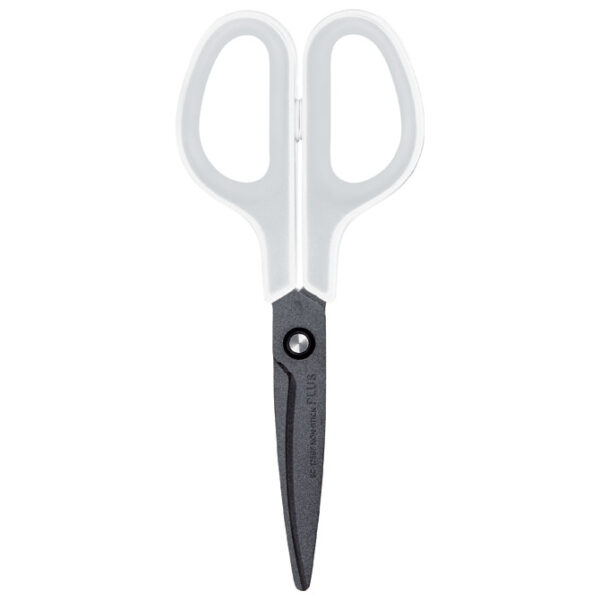 Škare uredske 17,5 cm premazane fluorom Fitcut Curve SC-175SF Plus.35056 bijelo/sive blister