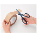 Škare uredske 17,5 cm-titanij Fitcut Curve Premium SC175STN Plus.35057 tamnoplave blister - Slika 3