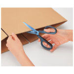 Škare uredske 17,5 cm-titanij Fitcut Curve Premium SC175STN Plus.35057 tamnoplave blister - Slika 4