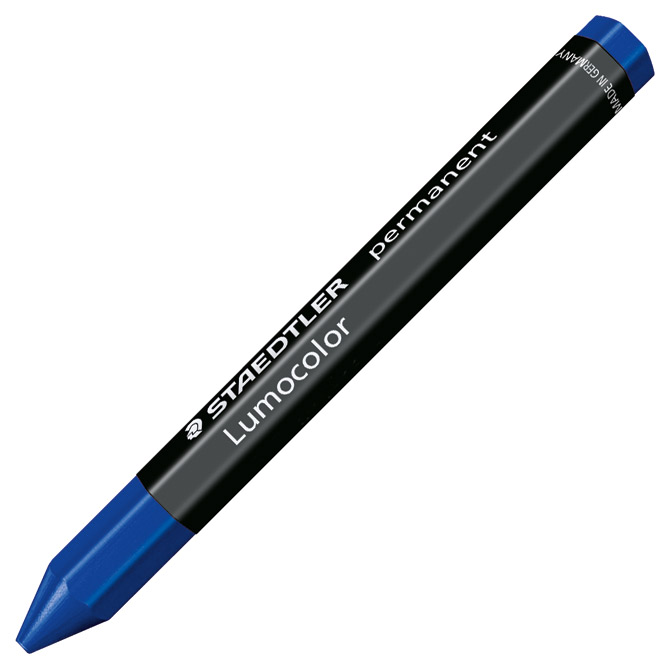 000026746 Marker voštani pk12 Omnigraph Staedtler 236-3 plavi - Slika 1