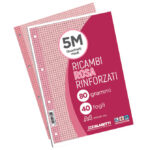 Blok za mapu uložnu 4 rupe A4 crte 40L Blasetti roza