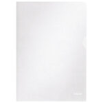 Fascikl "L" 120my pp A4 mat Copy Safe pk100 Esselte 54832 proziran