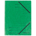 Fascikl klapa s gumicom karton A4 Herlitz 10843894 (300002797) zeleni