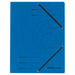 Fascikl klapa s gumicom karton A4 Herlitz 10843910 (10843910) plavi