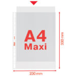 Fascikl uložni 23x33  80my pp mat Copy Safe pk100 Esselte 395697200 - Slika 2