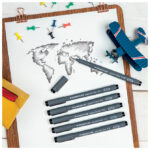 Flomaster za tehničko crtanje  0,05 mm pigment liner Staedtler 308 005-9 crni - Slika 3