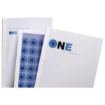 Korice za termo uvez  8 mm 240g glatke A4 pk100 GBC.IB370052 bijele