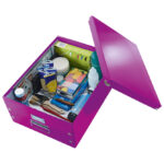 Kutija arhivska A3+ Large Click&Store Leitz 60450062 ljubičasta - Slika 2