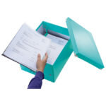Kutija arhivska A4+ Medium Click&Store Leitz 60440051 tirkizna - Slika 3