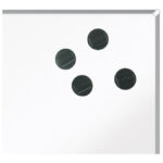 Magnet fi-30 mm pk4 Nobo 1901448 crni blister - Slika 3