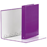 Mapa uložna 4ringa-fi30 mm/hrbat-40 mm A4 Wow Leitz 42440162 metalik ljubičasta!!